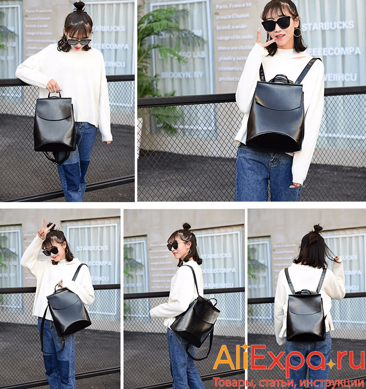 Женская сумка-рюкзак из искусственной кожи Zocilor купить на Алиэкспресс